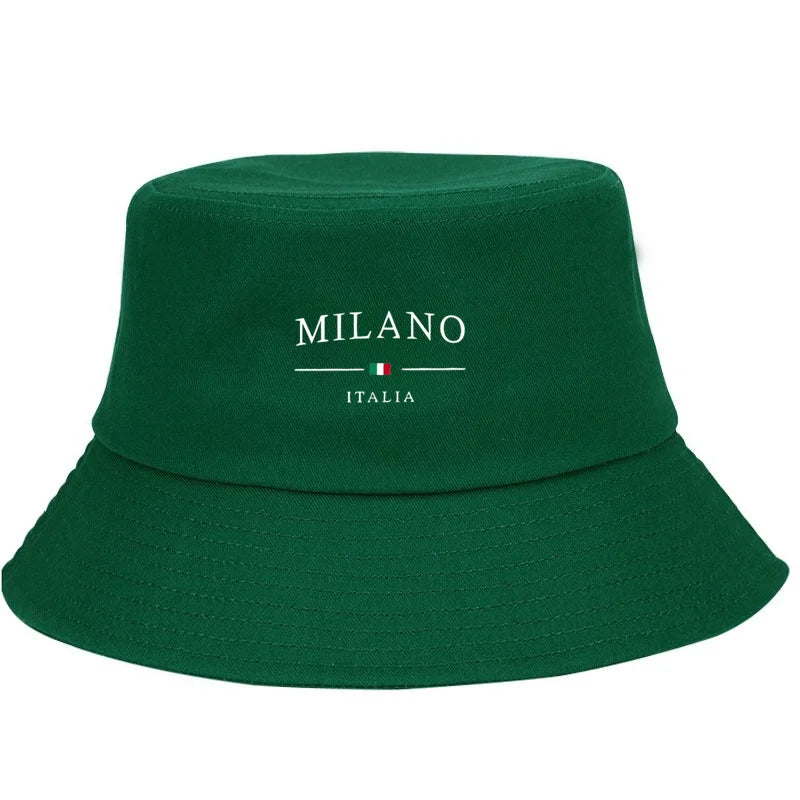 Milano Print Cotton Bucket Hat