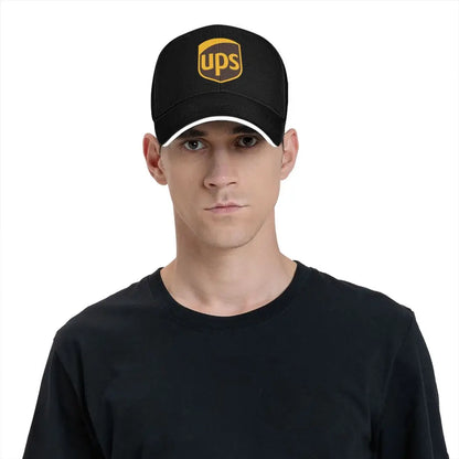 Custom UPS Hip Hop Trucker Baseball Cap
