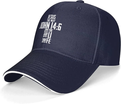 Jesus The Way John 14:6 Christian Baseball Cap