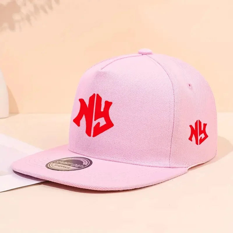 Neutral Letter Print Casual Hip Hop Snapback Cap