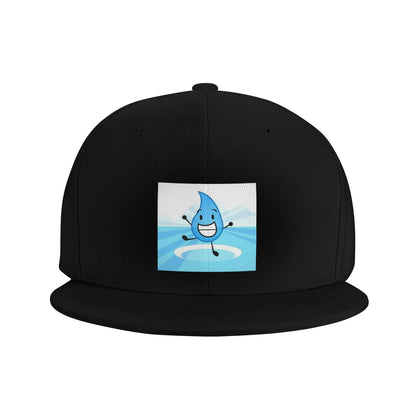 BFDI Teardrop Character Casual Snapback Cap
