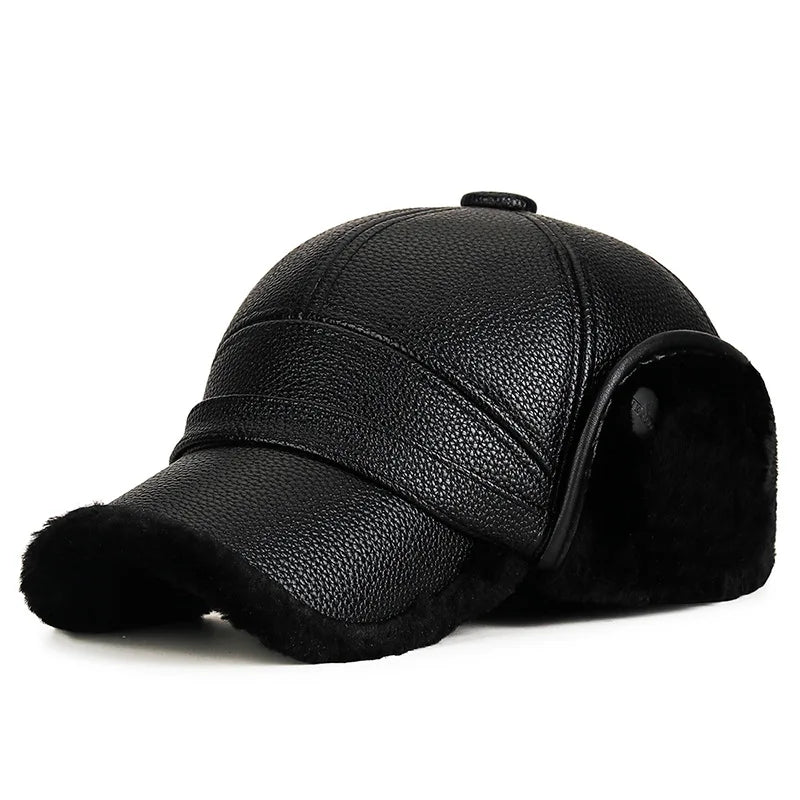 Men's Fur Hat with Ear Protection