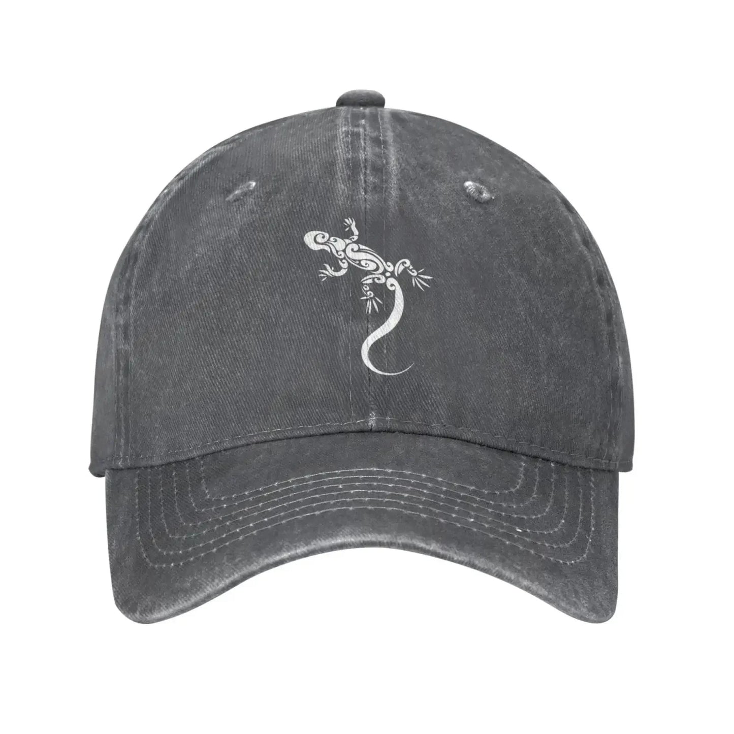 Cool Vintage Distressed Washed Denim Trucker Cap