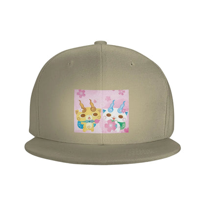 Yo Kai Watch Cartoon Game Breathable Snapback Cap