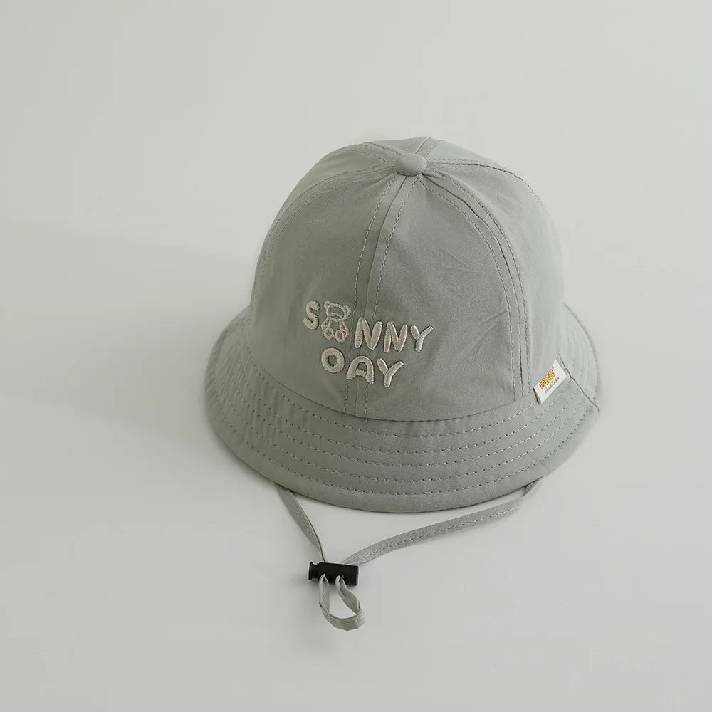 Cartoon Letter Bucket Hat Kids