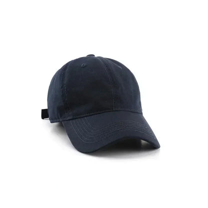 Simple Solid Color Cotton Baseball Cap