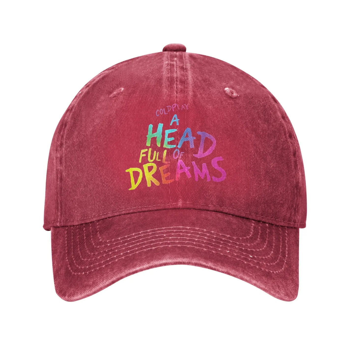 Coldplay 2025 Tour Head Full Dreams Baseball Cap