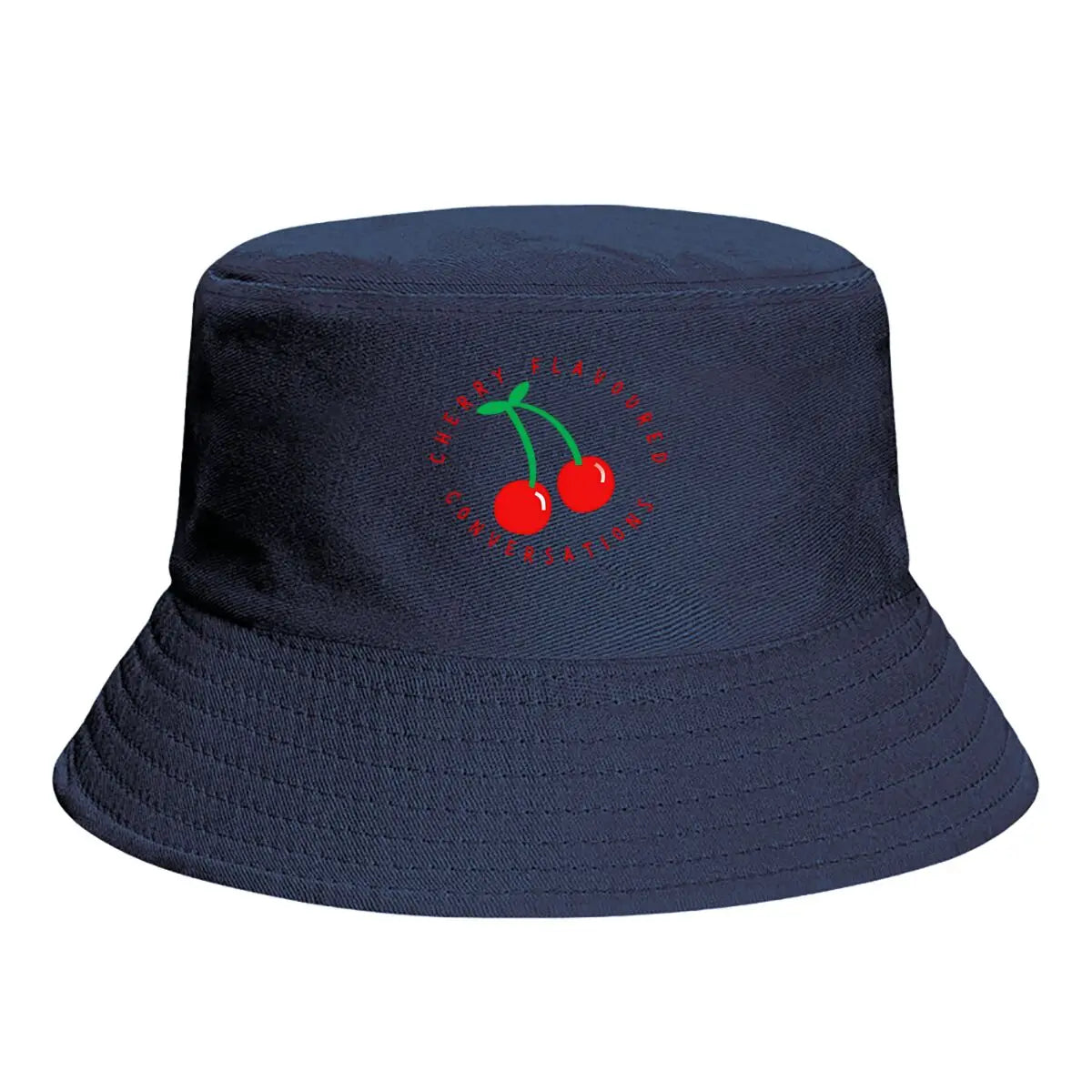 Cherry Flavoured Conversations Retro Winter Bucket Hat