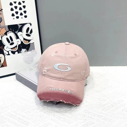 Paris B Embroidered Sports Baseball Cap