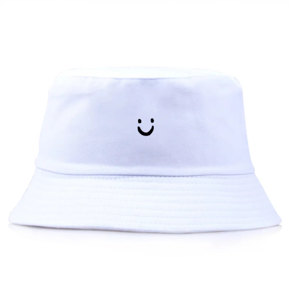 New Embroidered Fisherman Hat Women's Cute