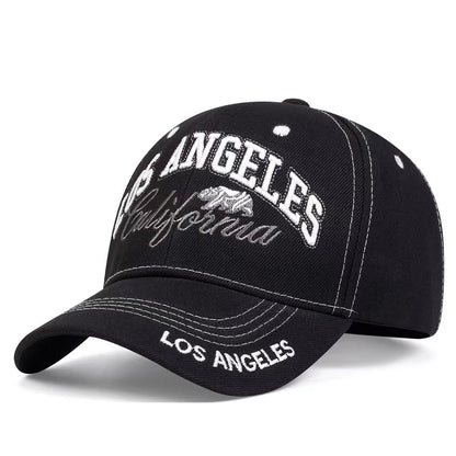 LOSANGELES Bear Embroidered Baseball Hat