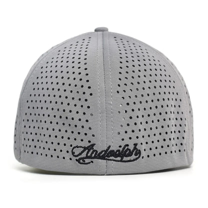Mesh Short Brim Back Closed Baseball Cap