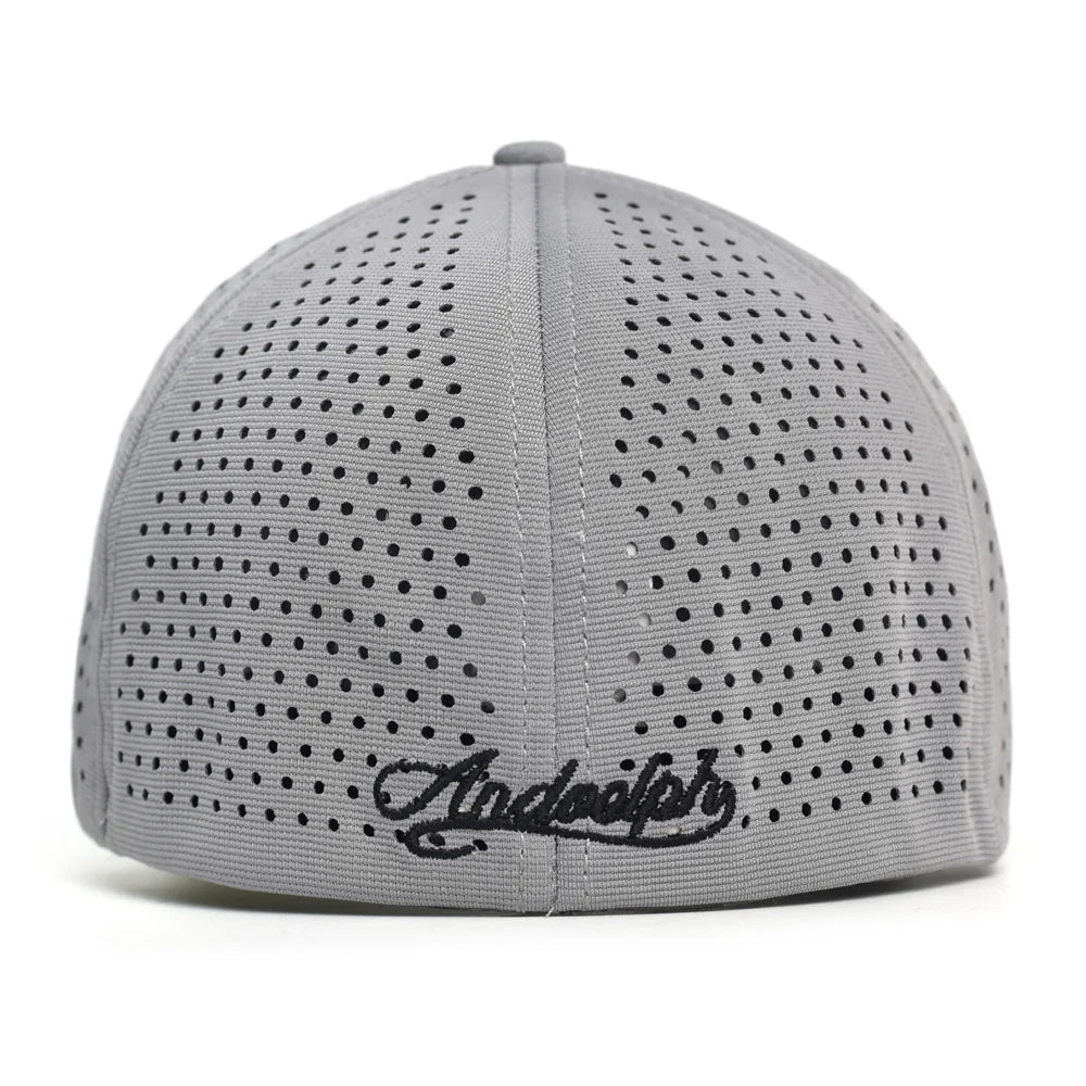 Mesh Short Brim Back Closed Baseball Cap