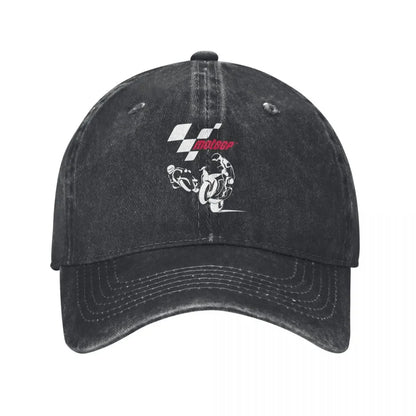 Moto GP Super Bikes Vintage Racing Baseball Cap