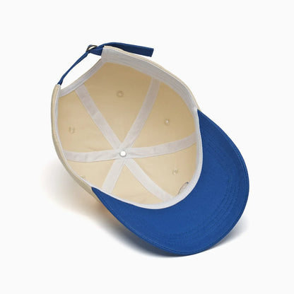Fresh Color Matching Embroidered Curved Brim Baseball Cap