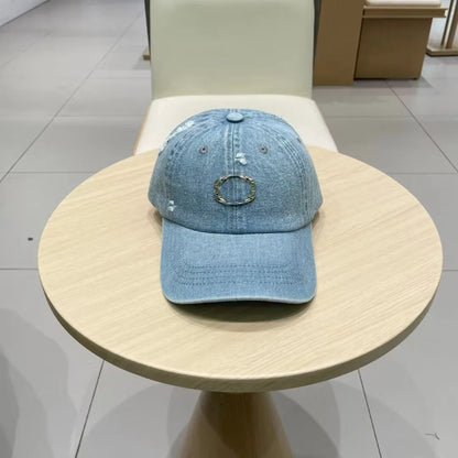 Paris B Embroidered Sports Baseball Cap