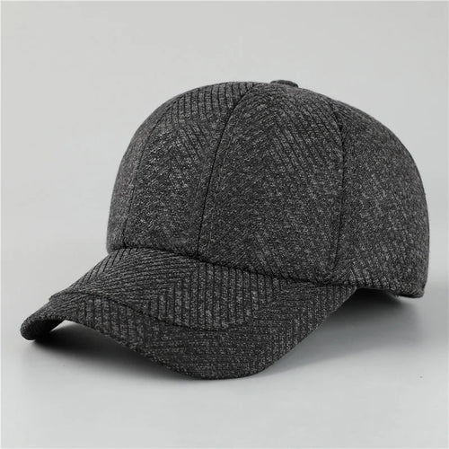 Winter Earflap Hip Hop Snapback Cap