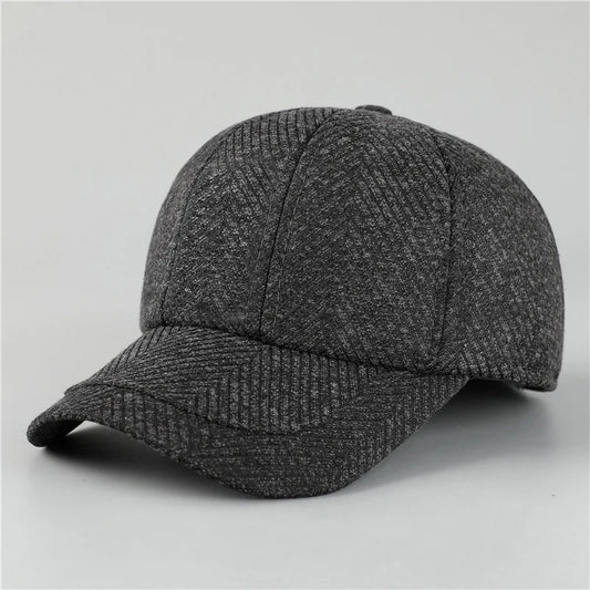 Winter Earflap Hip Hop Snapback Cap