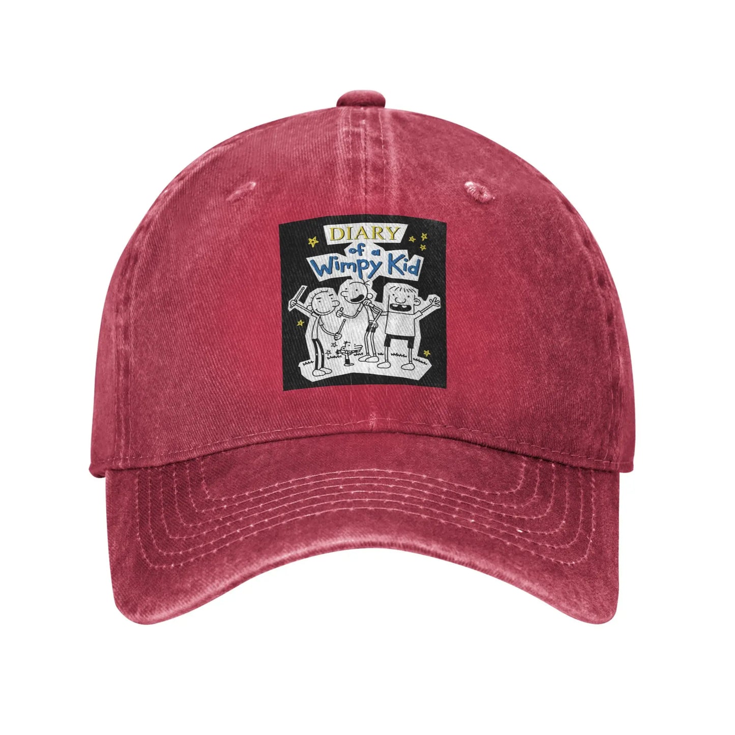 Diary Of Wimpy Kid Group Washed Denim Baseball Cap