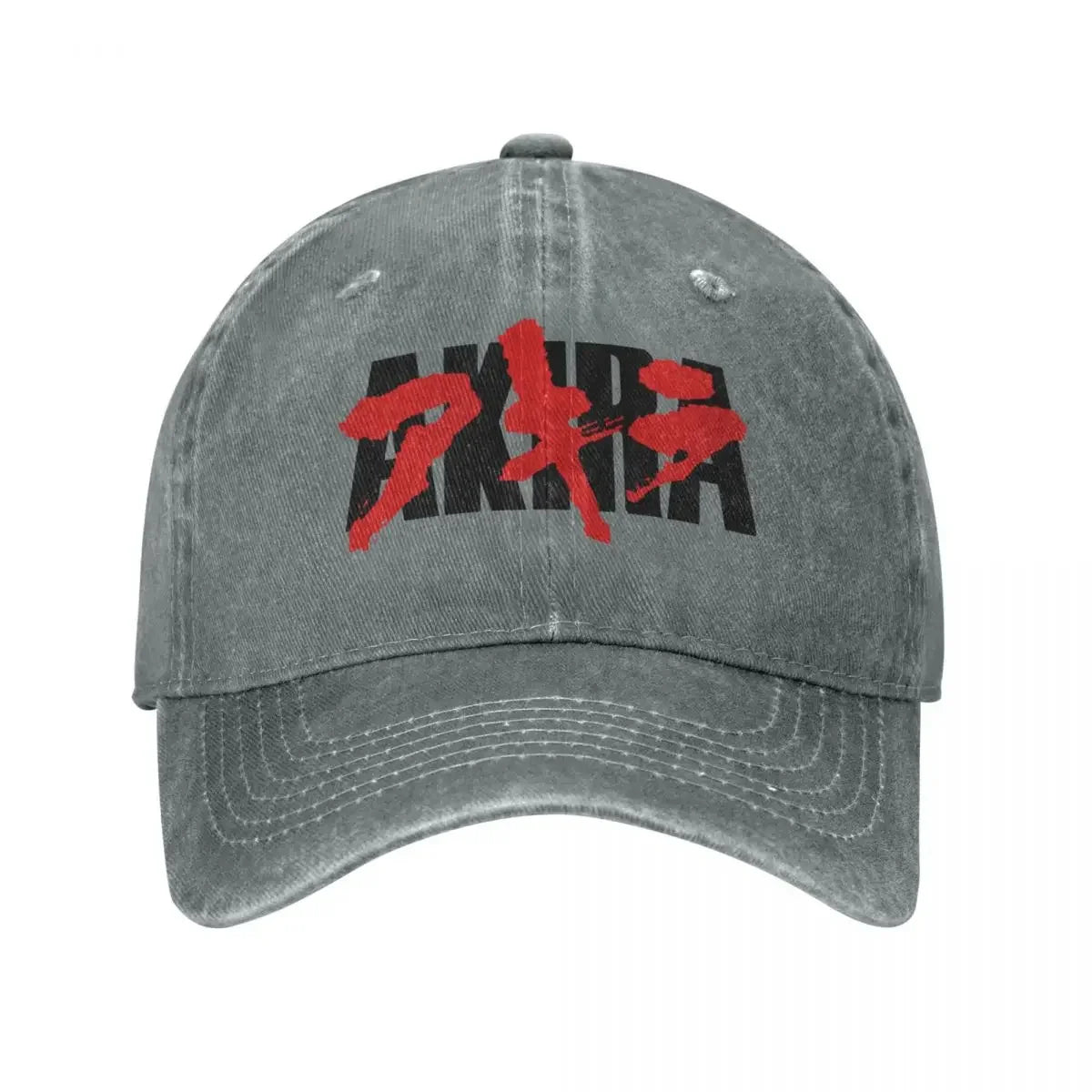 Akira Logo Distressed Baseball Cap