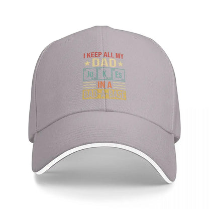 I Keep My Dad Jokes Baseball Cap