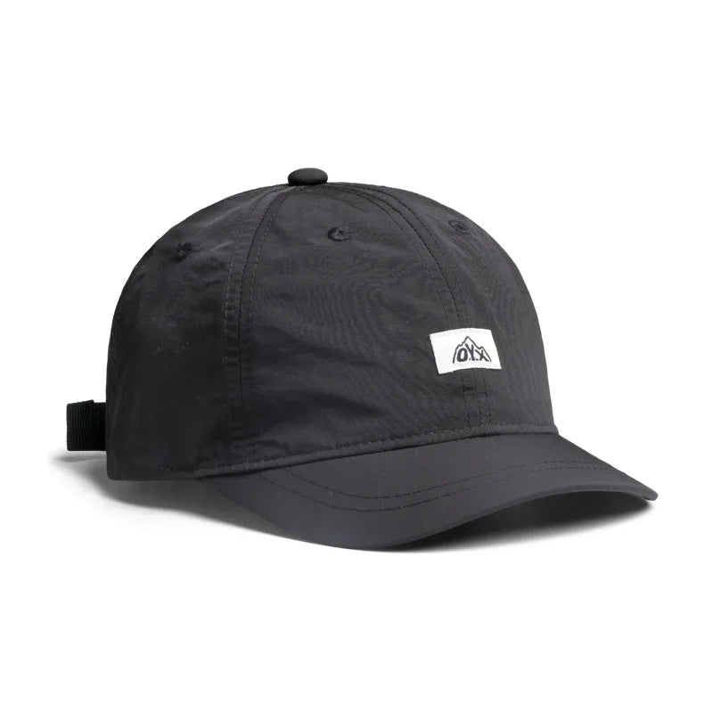 Retro Short Brim Quick Dry Baseball Cap