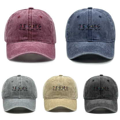 Busy Doing Nothing Washed Retro Baseball Cap