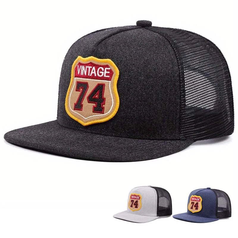 Figure 74 Embroidery Snapback Hat Unisex