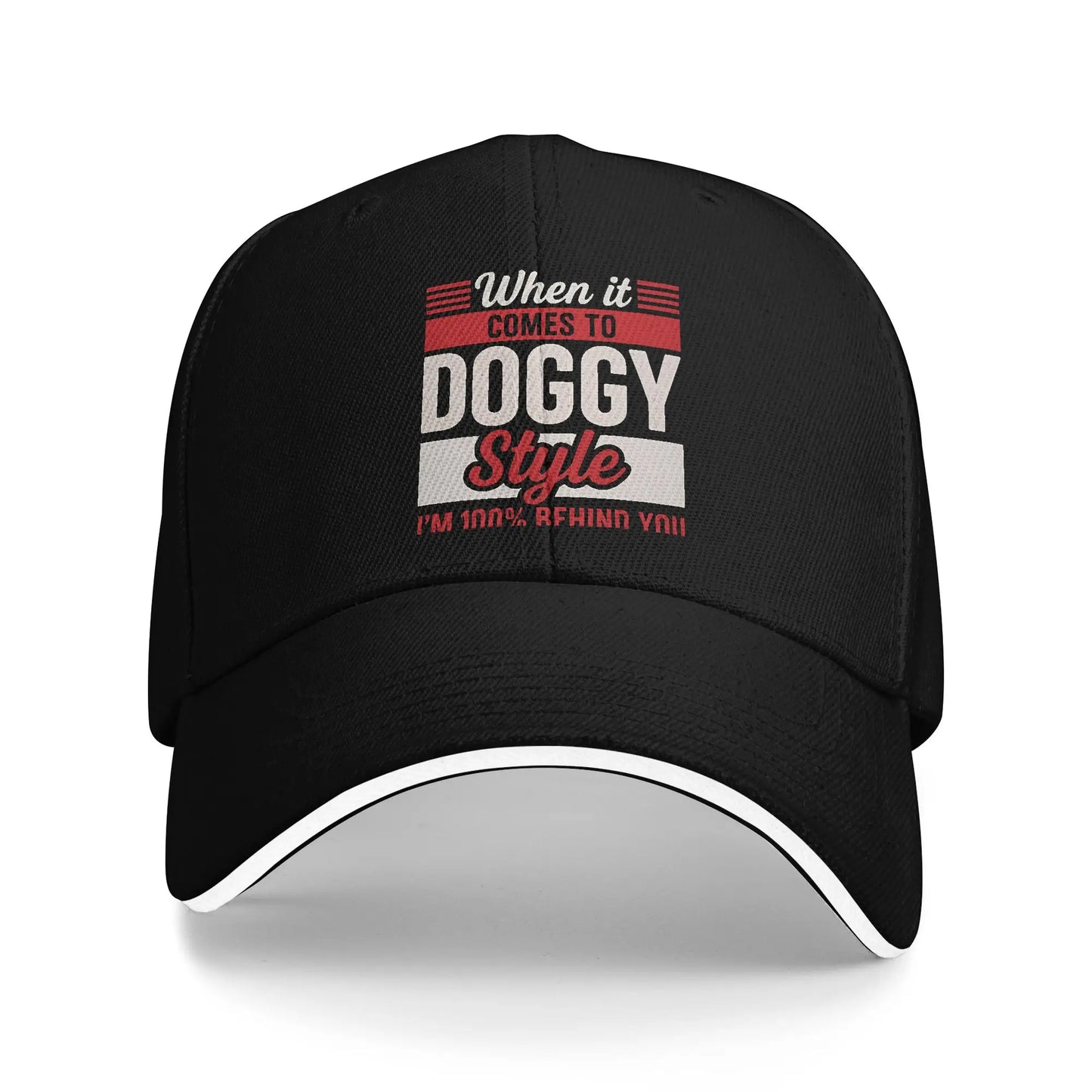 Funny Doggy Style Summer Trucker Baseball Cap