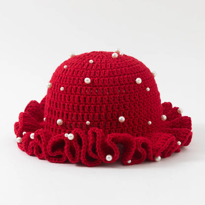 Handmade Crochet Winter Fisherman Bucket Hat