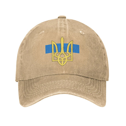 Ukraine Tryzub Casual Y2K Trucker Baseball Cap