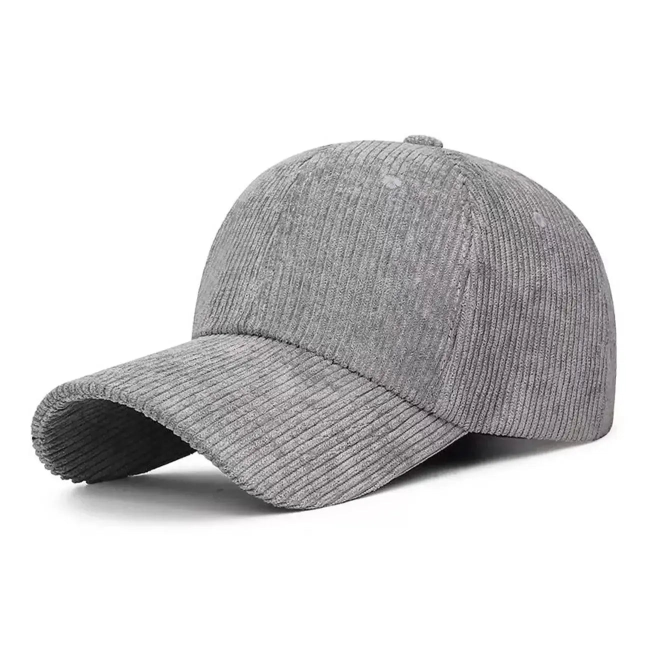 Japanese Corduroy Solid Color Baseball Cap