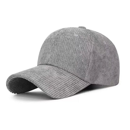 Japanese Corduroy Solid Color Baseball Cap