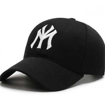 MY Letter Embroidered Unisex Snapback Cap