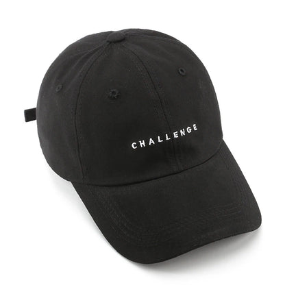 Challenge Letter Trucker Baseball Cap