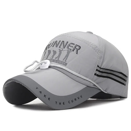 Men’s Long Brim Breathable Sports Baseball Cap