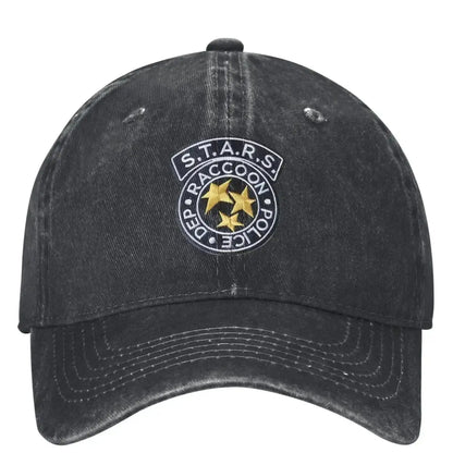 Resident Evil Stars Logo Retro Adjustable Baseball Cap
