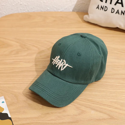 Korean Deep Crown Adjustable Baseball Cap