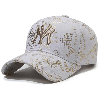 Outdoor Fashion Embroidery Adjustable Cotton Baseball Cap