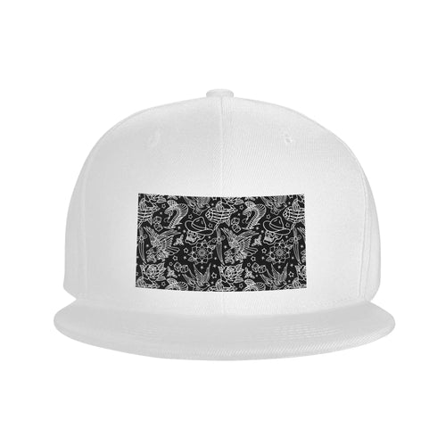 American Traditional Tattoo Flash Snapback Cap