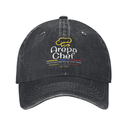 Summer Arepa Chef Venezuela Baseball Cap