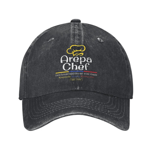 Summer Arepa Chef Venezuela Baseball Cap