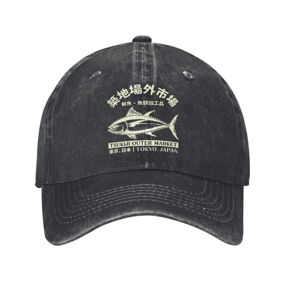 Tsukiji Fish Market Baseball Cap Unisex
