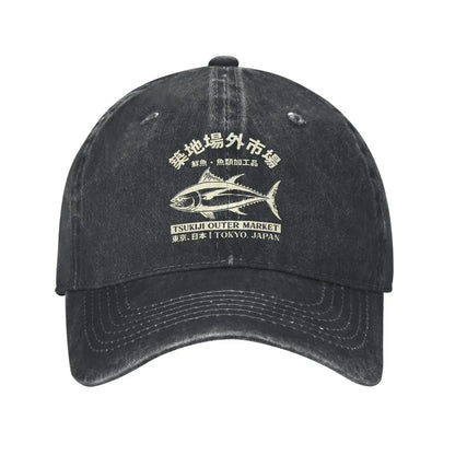 Tsukiji Fish Market Baseball Cap Unisex