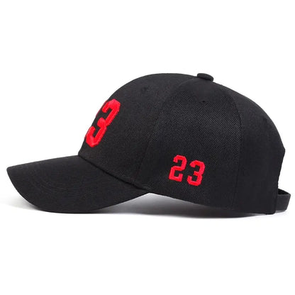 Unisex 23 Embroidery Baseball Caps
