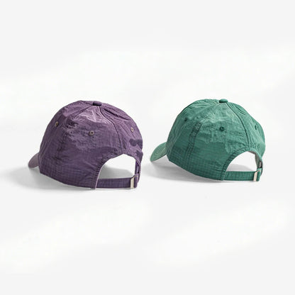 Solid Color Quick Dry Breathable Duck Tongue Baseball Cap