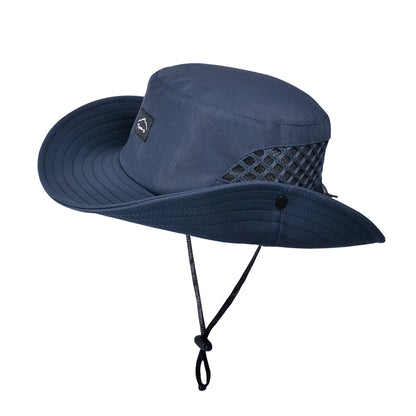 Breathable Large Brim Sun Protection Bucket Hat