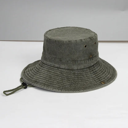 Oversize Outdoor Fishing Wide Brim Bucket Hat