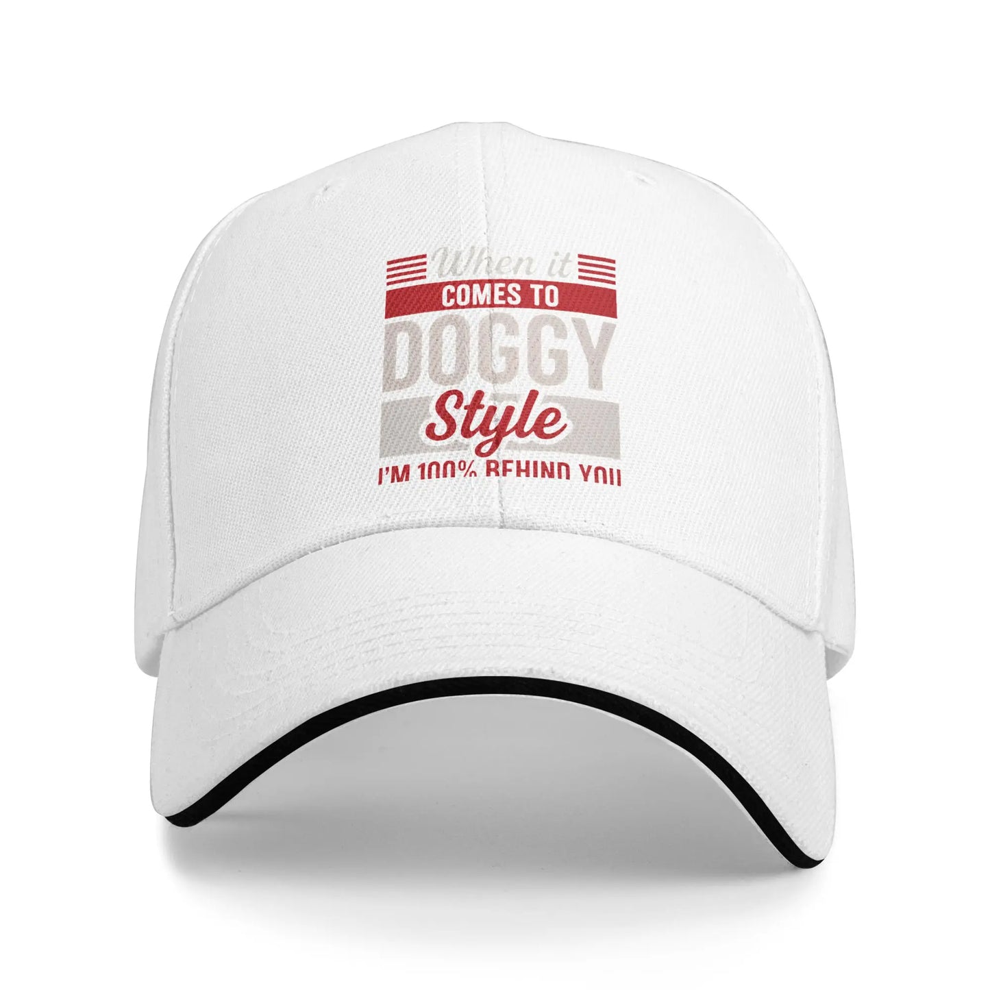 Funny Doggy Style Summer Trucker Baseball Cap