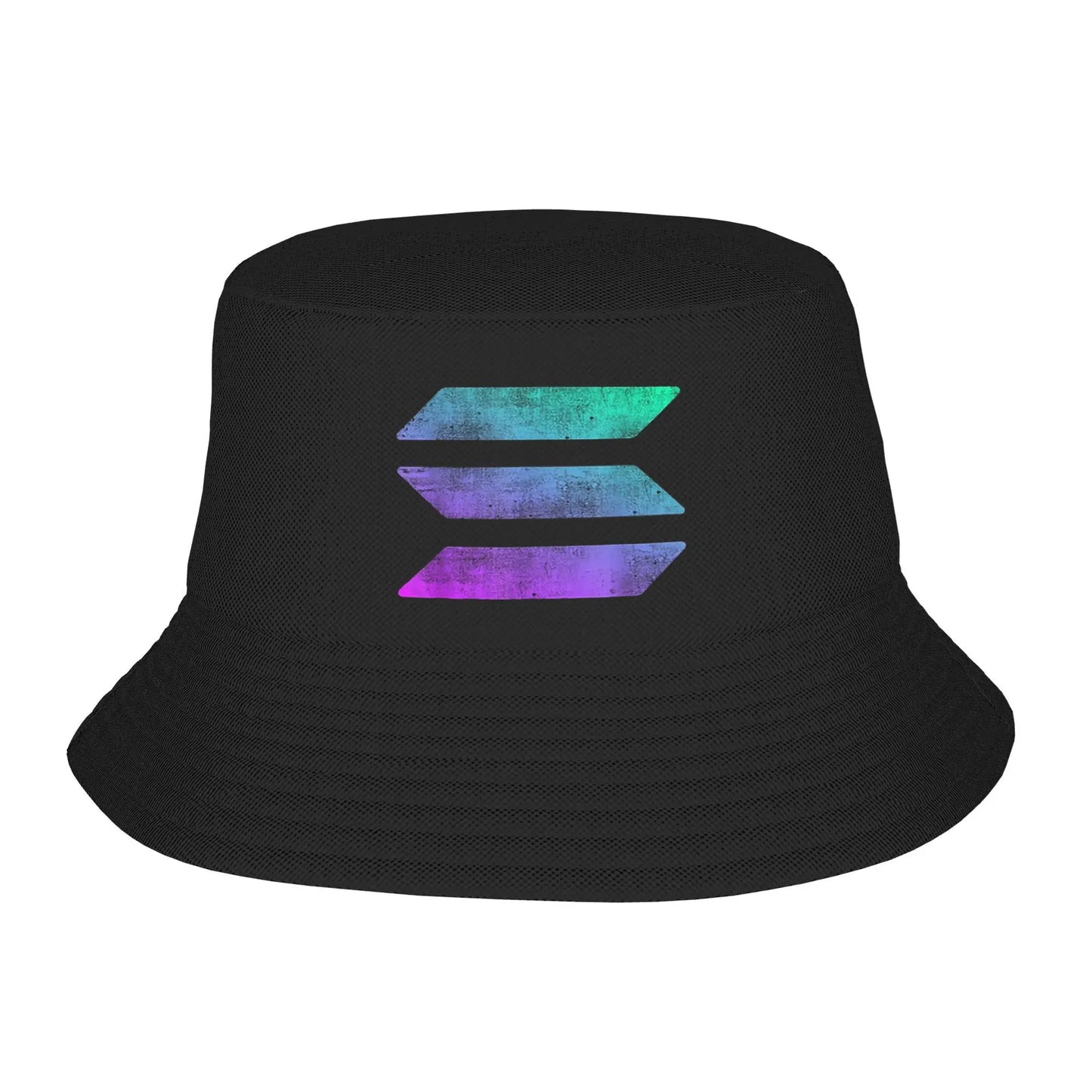 Solana SOL Cryptocurrency Outdoor Summer Bucket Hat Unisex Kids